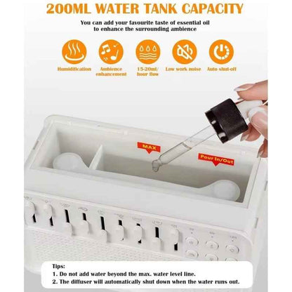 5-in-1 White Noise Aroma Diffuser – Relax, Recharge & Reconnect