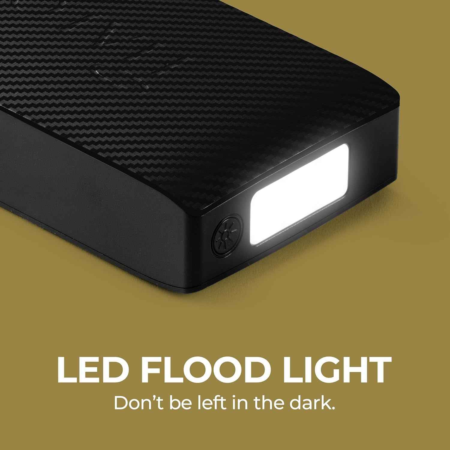 Bolt 58830 Mwh Portable Phone Laptop Charger Car Jump Starter with AC Outlet and Car Charger - Grey