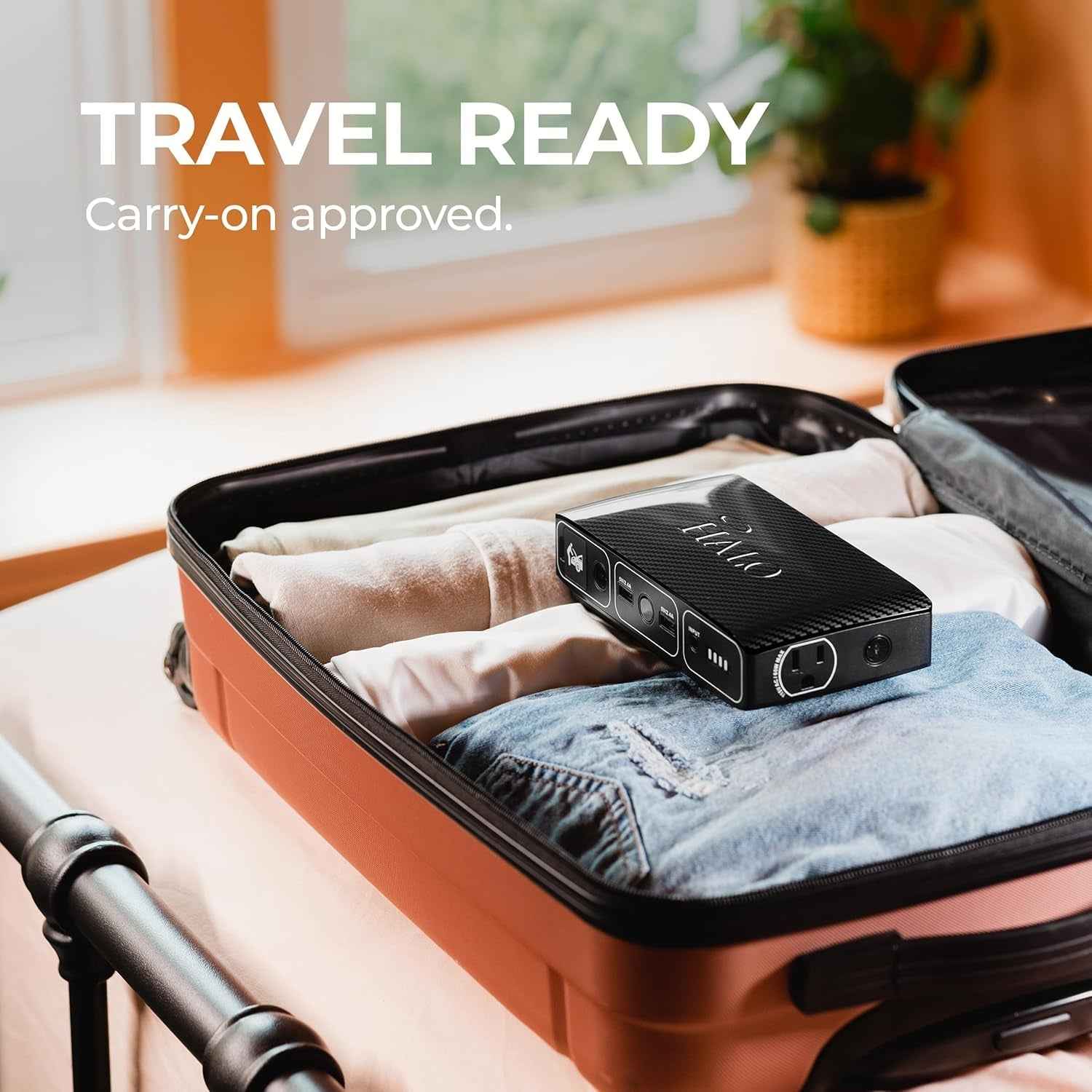 Bolt 58830 Mwh Portable Phone Laptop Charger Car Jump Starter with AC Outlet and Car Charger - Grey