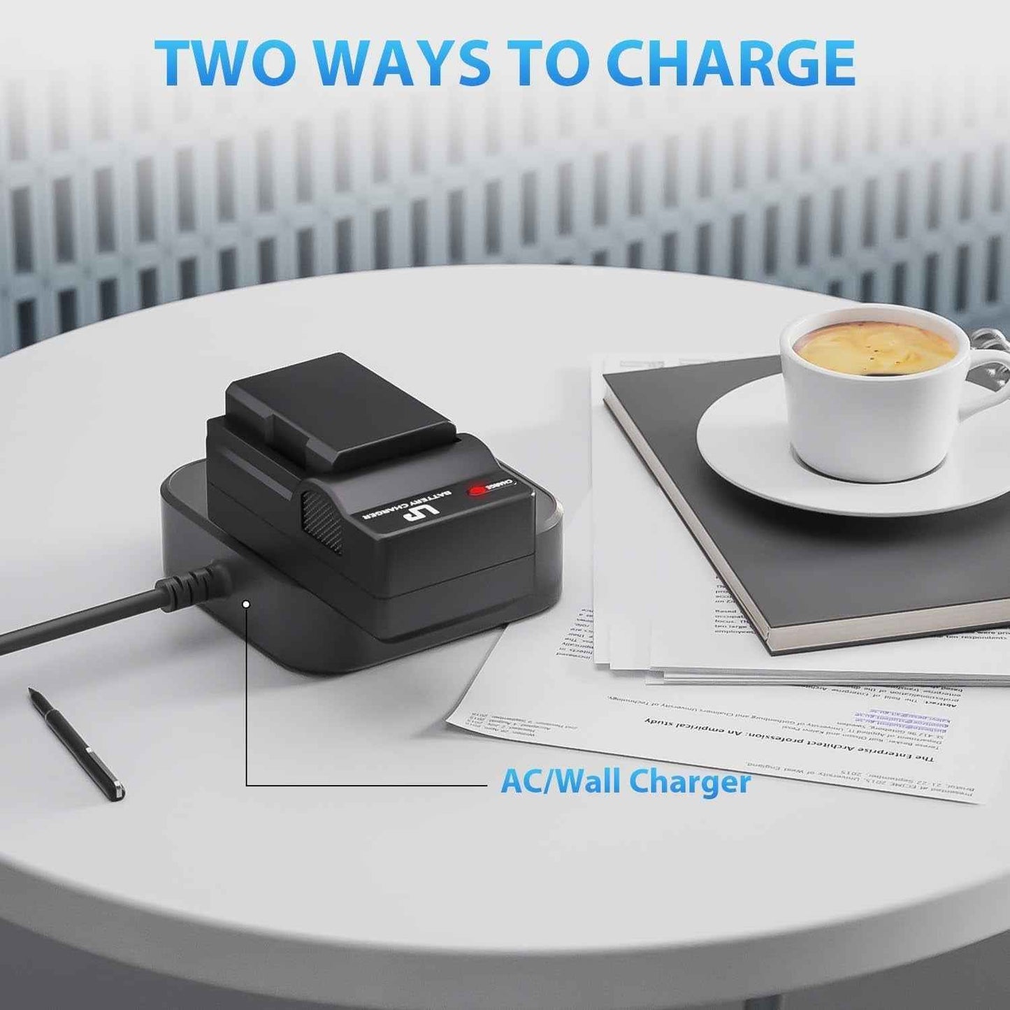 EN-EL14 EN El14A Battery Charger Pack,  Charger Compatible with Nikon D3500, D5600, D3300, D5100, D5500, D3100, D3200, D5200, D5300, D3400, DF, Cooix P7000, P7100, P7700, P7800 Cameras & More