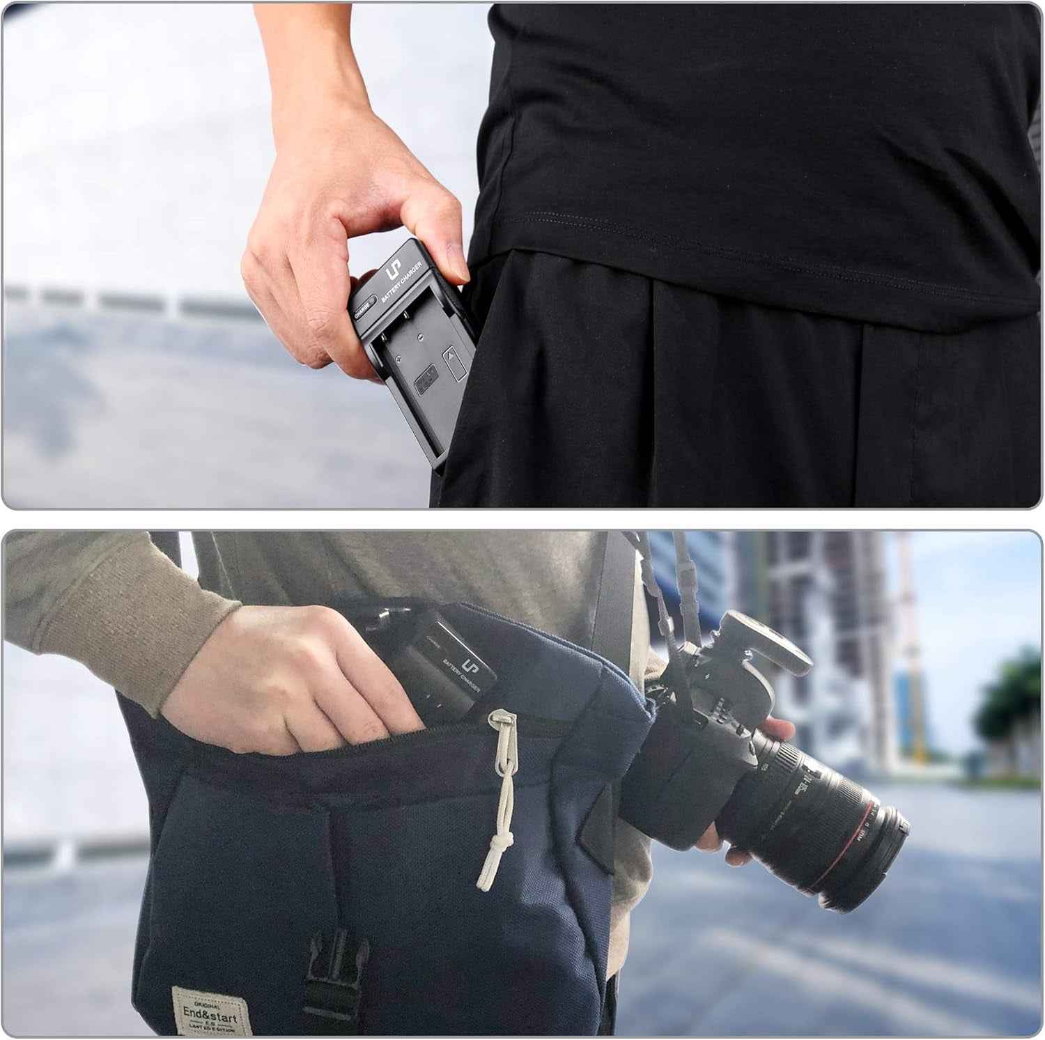 EN-EL14 EN El14A Battery Charger Pack,  Charger Compatible with Nikon D3500, D5600, D3300, D5100, D5500, D3100, D3200, D5200, D5300, D3400, DF, Cooix P7000, P7100, P7700, P7800 Cameras & More