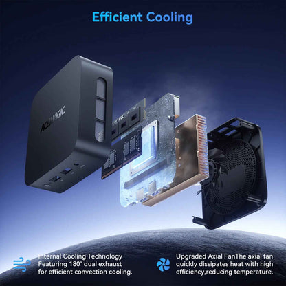 Mini PC Intel Jasper Lake N95 8GB RAM 256GB SSD Windows 11 Mini Desktop Computer