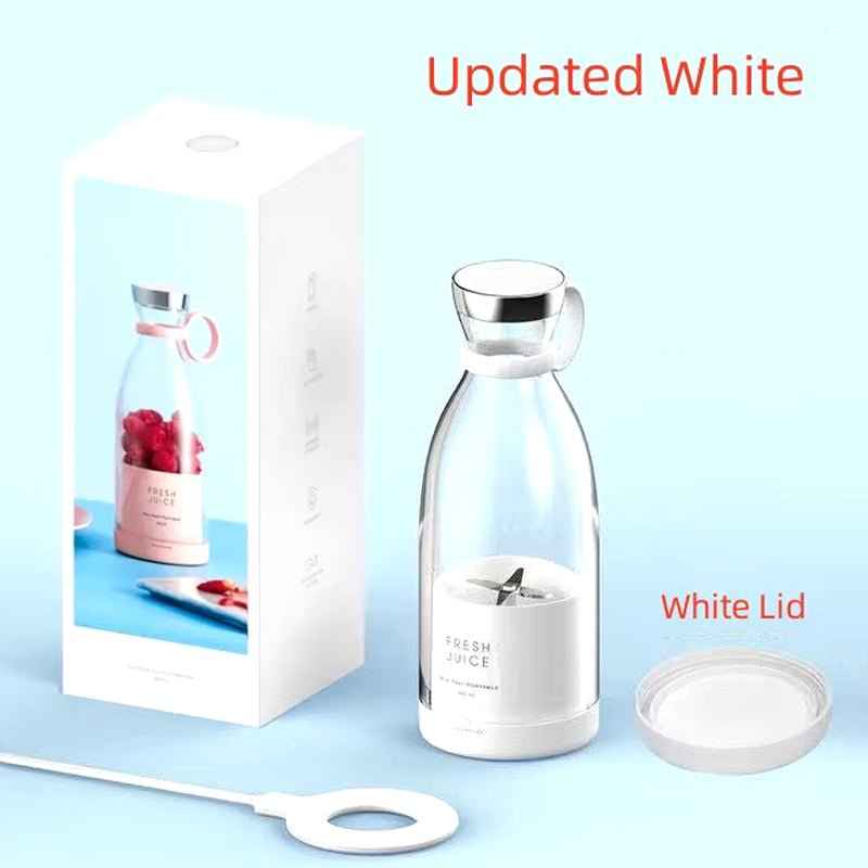 Portable Blender Juicer 350ML Mixeur Wireless Rechargeable Mini USB Juicer Cup Fruit Mixer Travel Bottle Smoothie Extractor