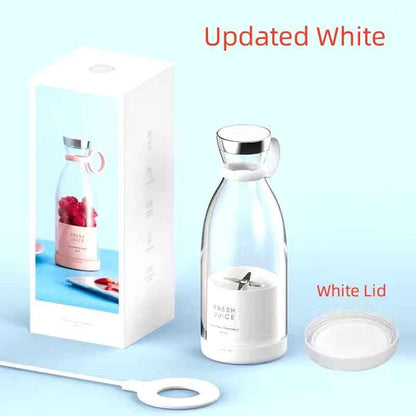 Portable Blender Juicer 350ML Mixeur Wireless Rechargeable Mini USB Juicer Cup Fruit Mixer Travel Bottle Smoothie Extractor