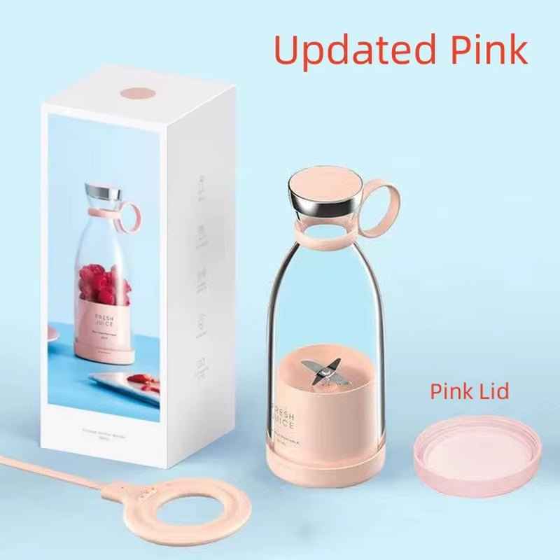 Portable Blender Juicer 350ML Mixeur Wireless Rechargeable Mini USB Juicer Cup Fruit Mixer Travel Bottle Smoothie Extractor