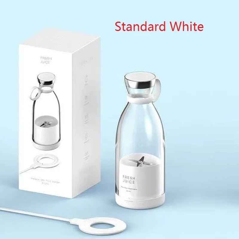 Portable Blender Juicer 350ML Mixeur Wireless Rechargeable Mini USB Juicer Cup Fruit Mixer Travel Bottle Smoothie Extractor