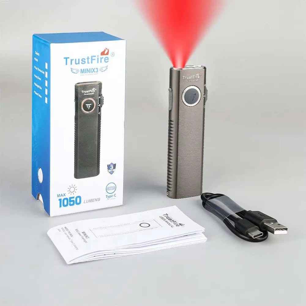 TorchX™ Mini X3 by TrustFire – Power That Fits in Your Pocket