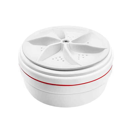 TurboClean™ Mini Washer: USB-Powered Ultrasonic Laundry Solution for Home & Travel