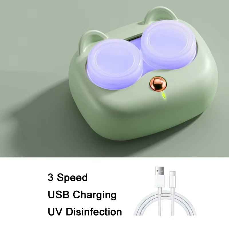 Ultrasonic Contact Lens Cleaner – Deep Clean, Gentle Care, Crystal Clear Vision